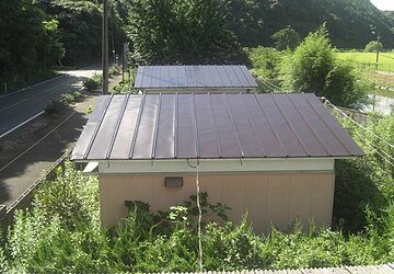 美祢市Ｏ様所有建物屋根塗装